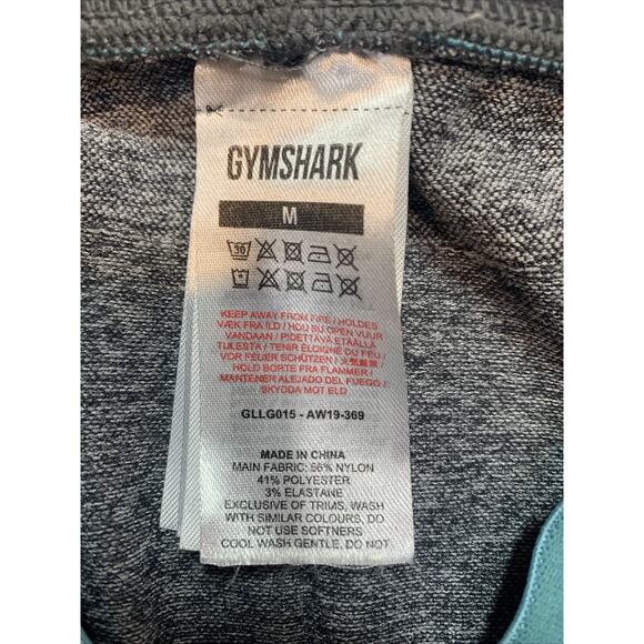 Gymshark Women's Gray Elastic Waist Pull On Athletic Leggings Size Medium - Picture 4 of 15